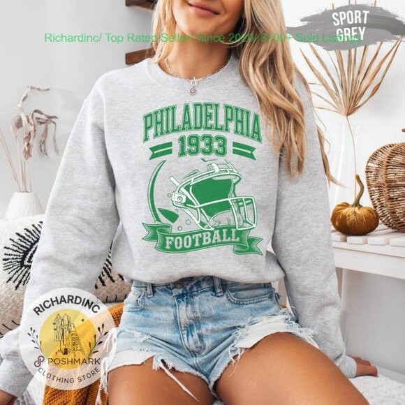 richardinc Other - Philadelphia eagles Football 1933 Fan Apparel sweatshirt shirt Heavy Blend
